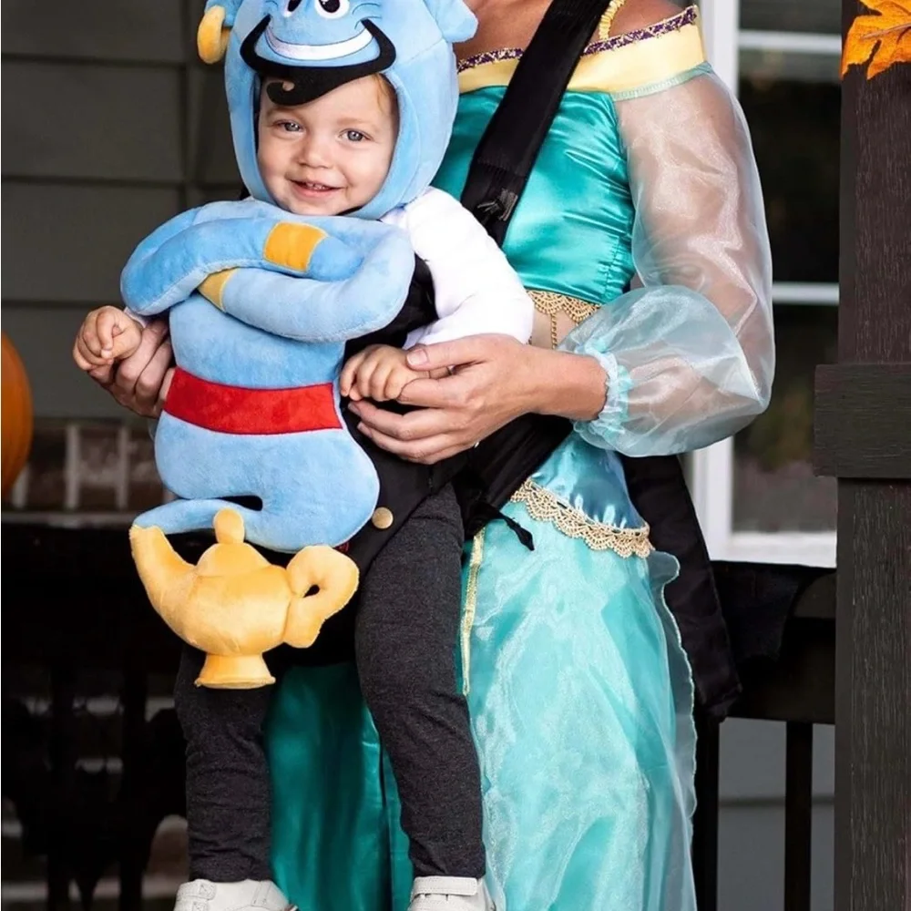 NEW Disney Baby Aladdin Genie Blue Baby Cover Costume Infants Dress Up NWT - Picture 7 of 7